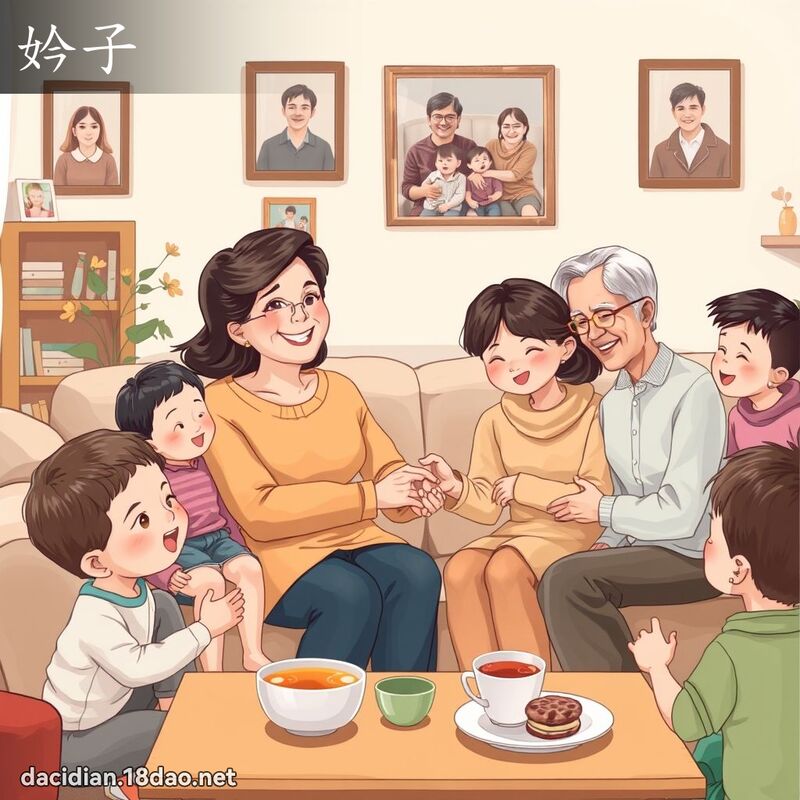 妗子 - 國語大辭典配圖