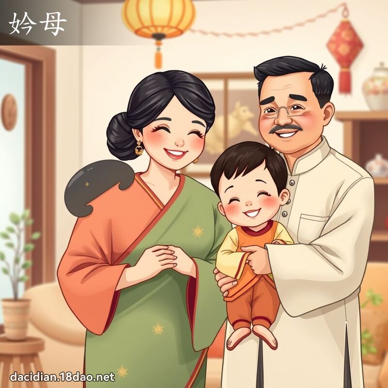 妗母 - 國語大辭典配圖