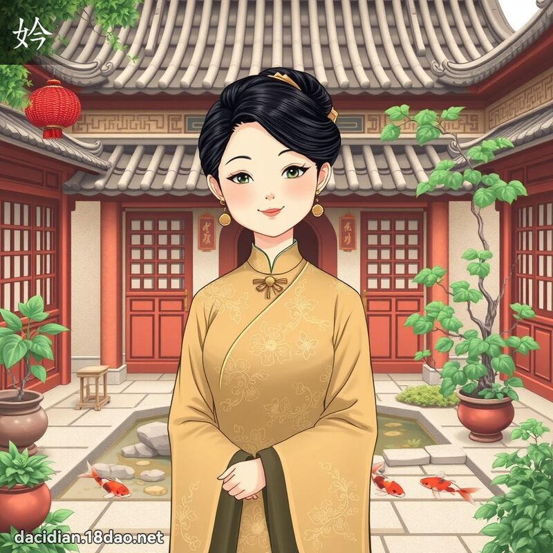 妗 - 國語大辭典配圖