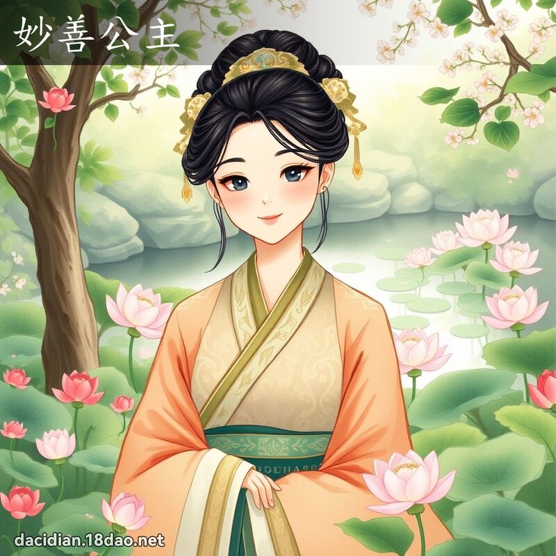 妙善公主 - 國語大辭典配圖