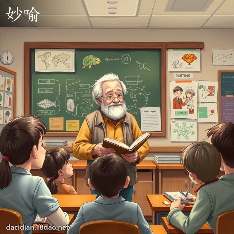 妙喻 - 国语大辞典配图