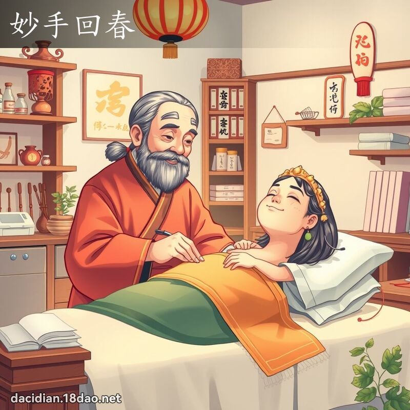 妙手回春 - 國語大辭典配圖