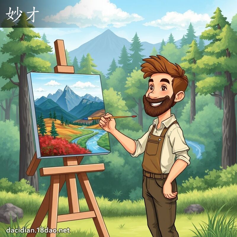 妙才 - 国语大辞典配图