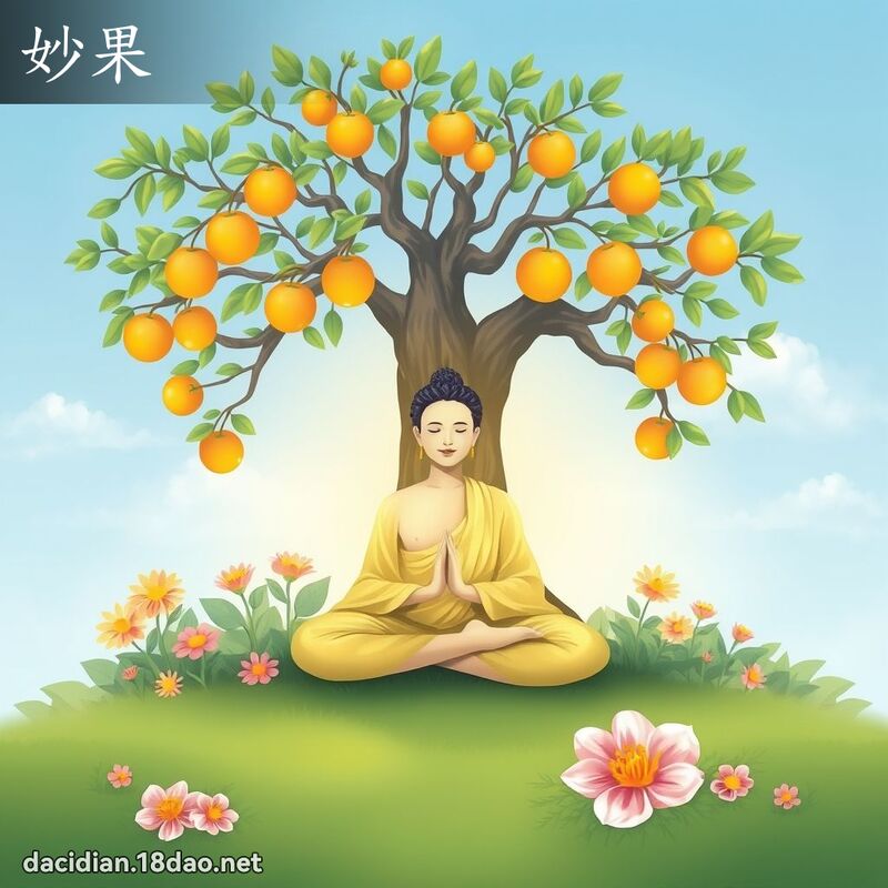 妙果 - 國語大辭典配圖