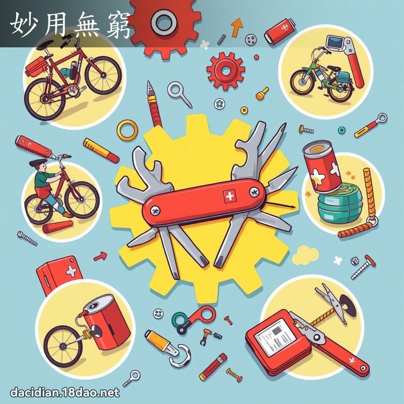 妙用無窮 - 國語大辭典配圖