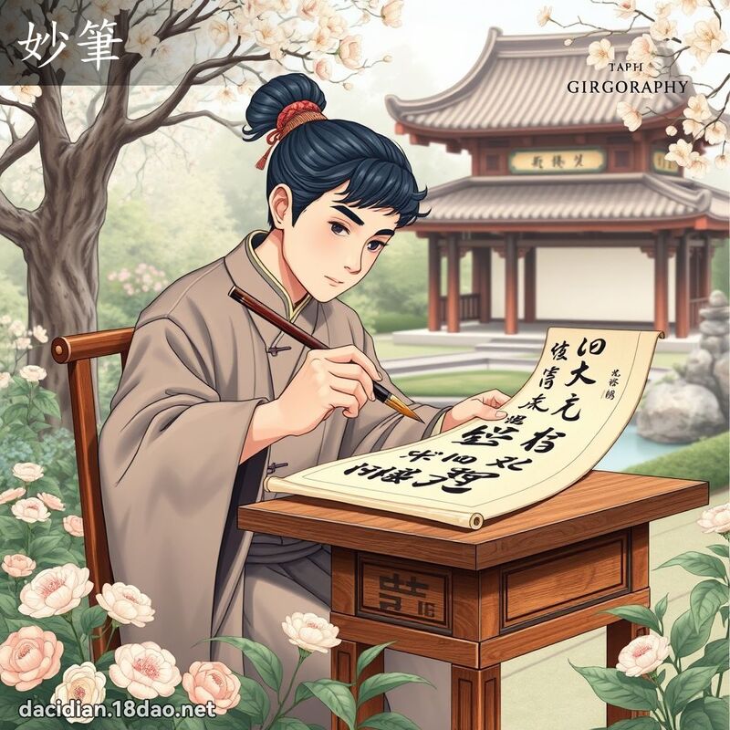 妙筆 - 國語大辭典配圖