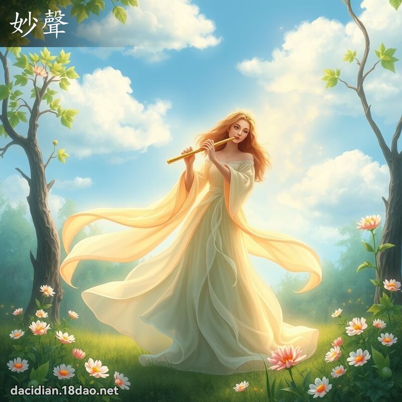 妙聲 - 國語大辭典配圖