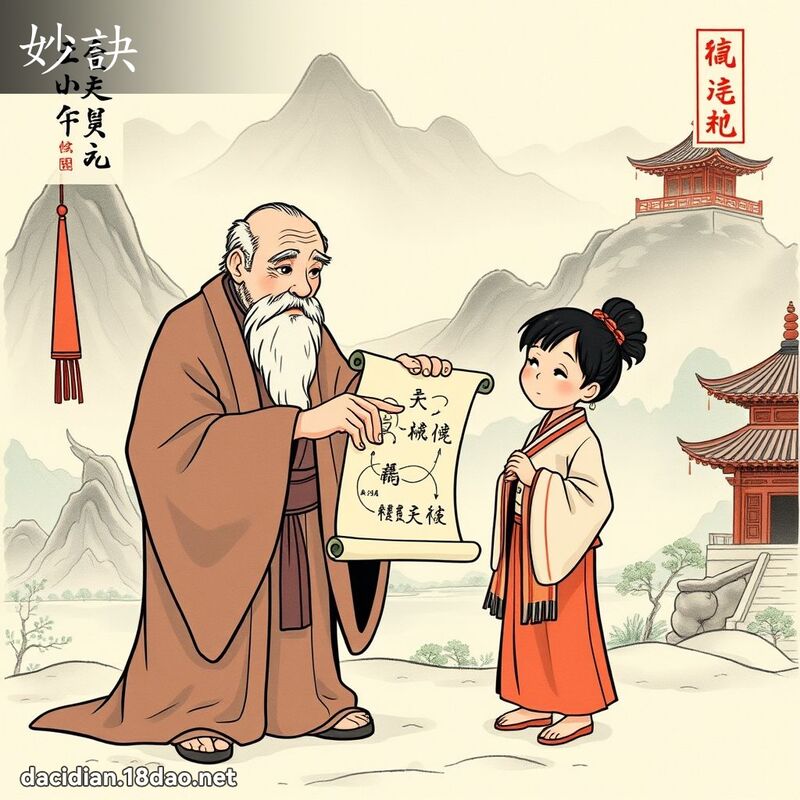 妙訣 - 國語大辭典配圖