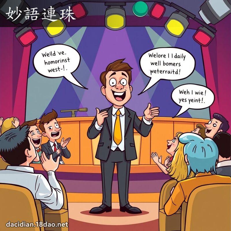 妙語連珠 - 國語大辭典配圖
