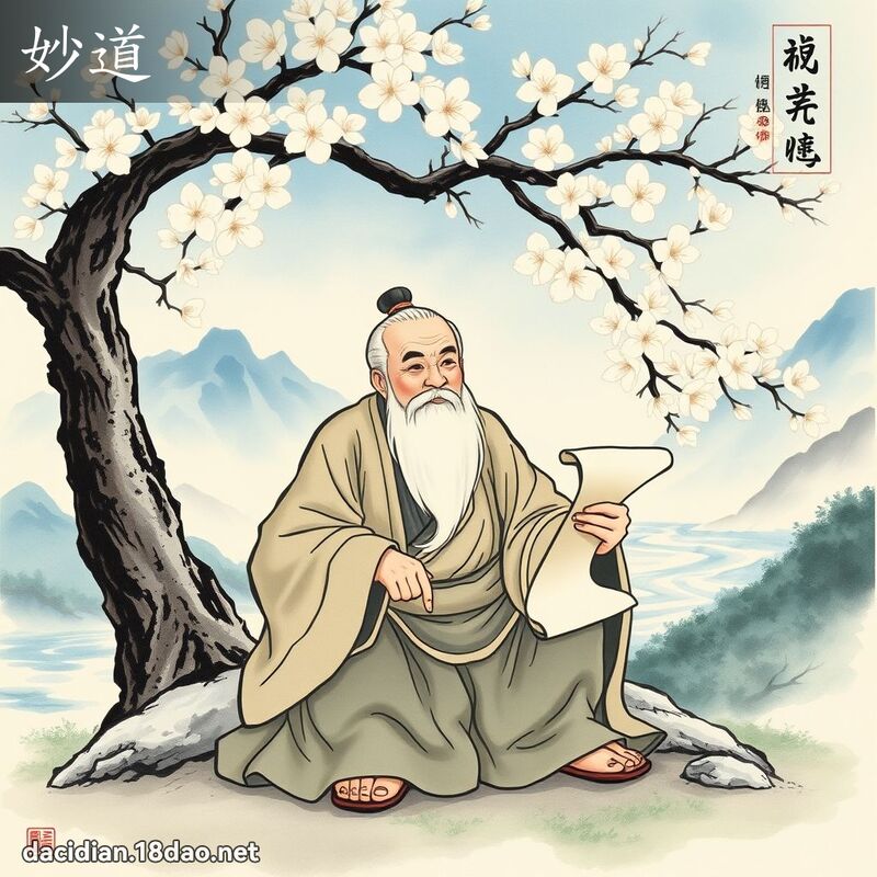 妙道 - 国语大辞典配图