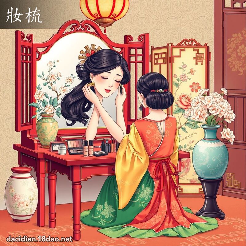 妝梳 - 國語大辭典配圖