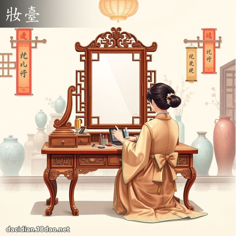 妆台 - 国语大辞典配图