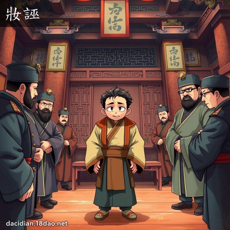 妝誣 - 國語大辭典配圖
