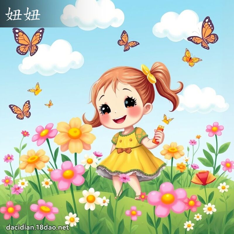 妞妞 - 國語大辭典配圖