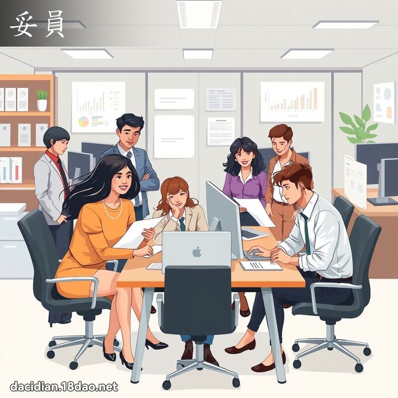 妥员 - 国语大辞典配图