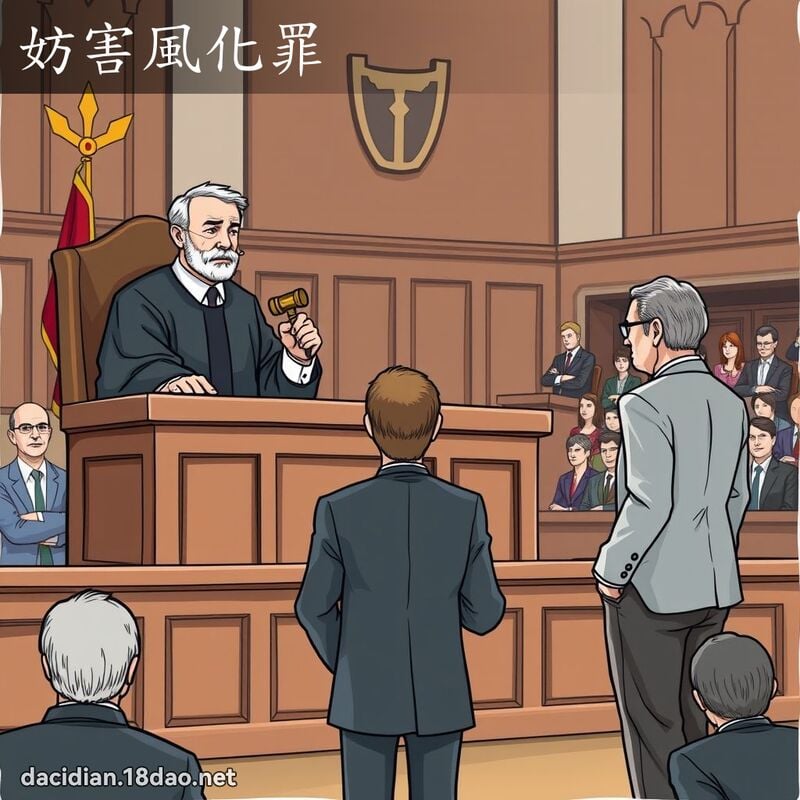 妨害风化罪 - 国语大辞典配图