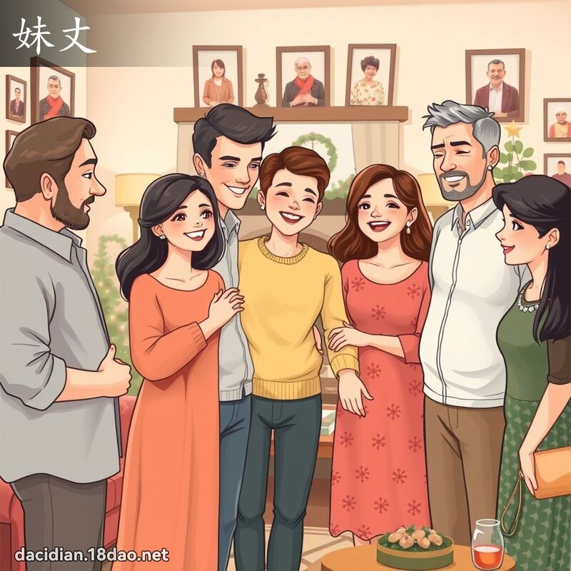 妹丈 - 国语大辞典配图