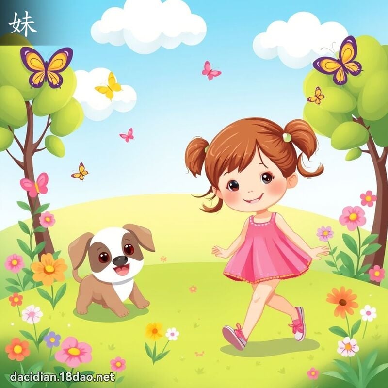 妹 - 國語大辭典配圖