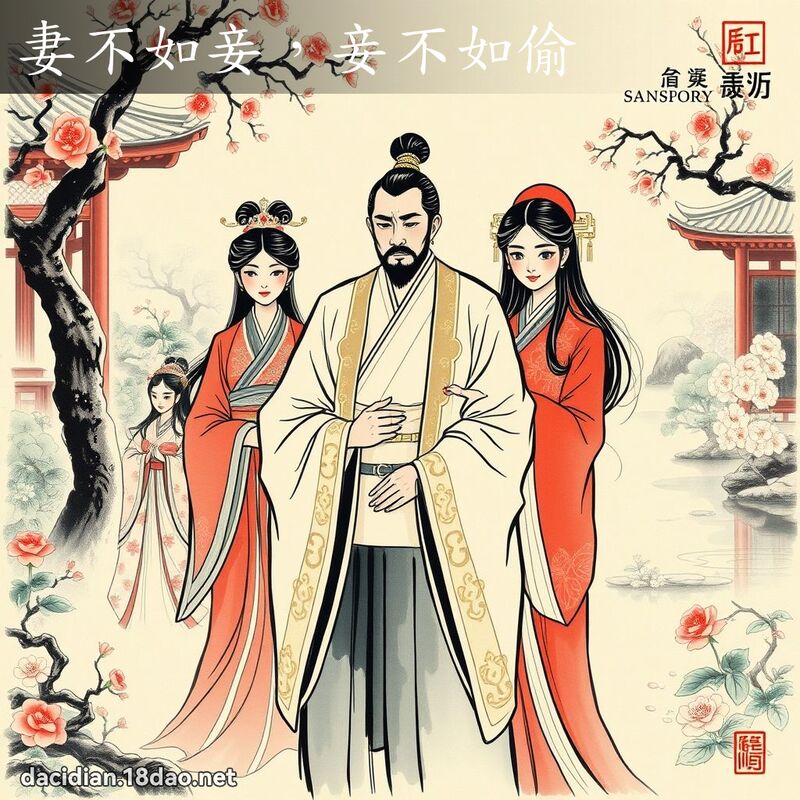 妻不如妾，妾不如偷 - 国语大辞典配图