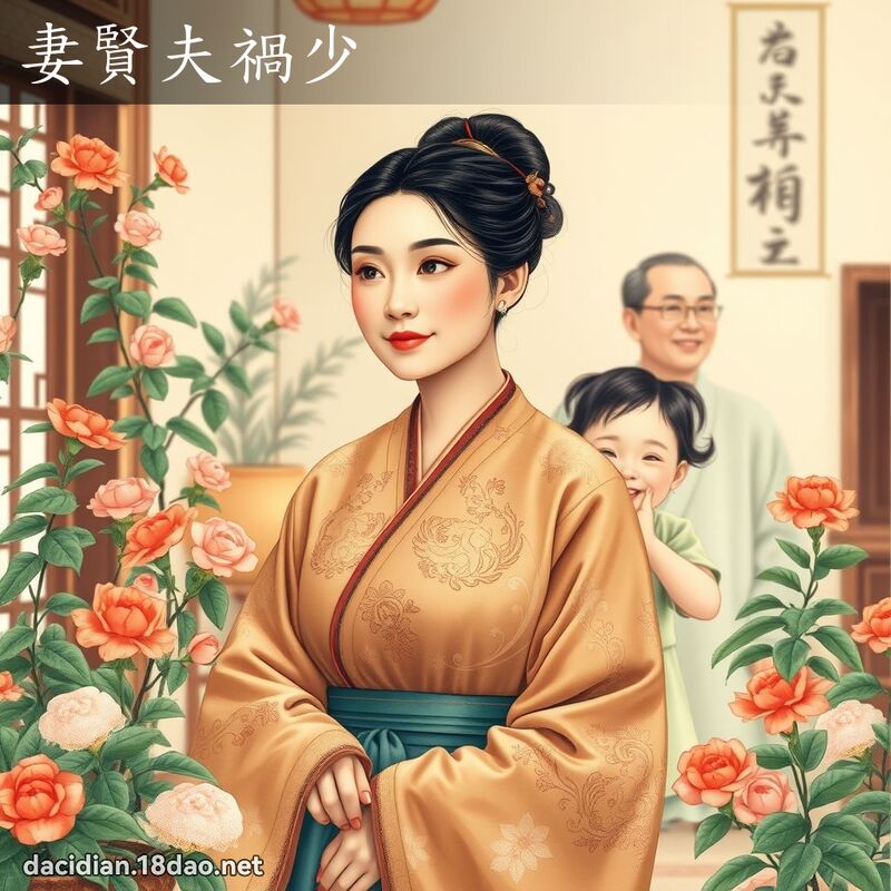 妻贤夫祸少 - 国语大辞典配图