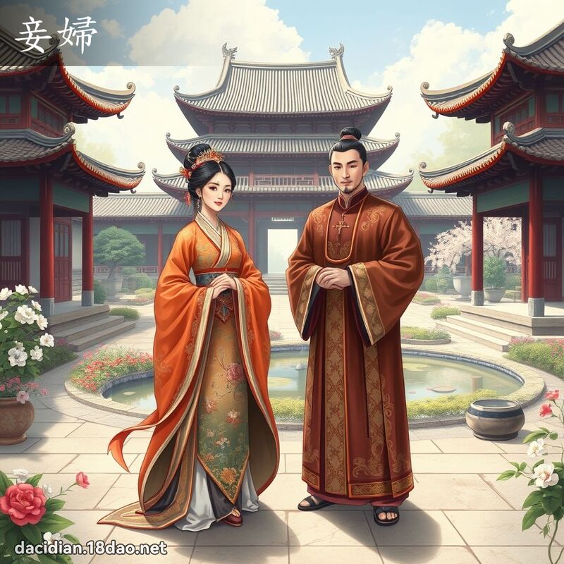 妾婦 - 國語大辭典配圖