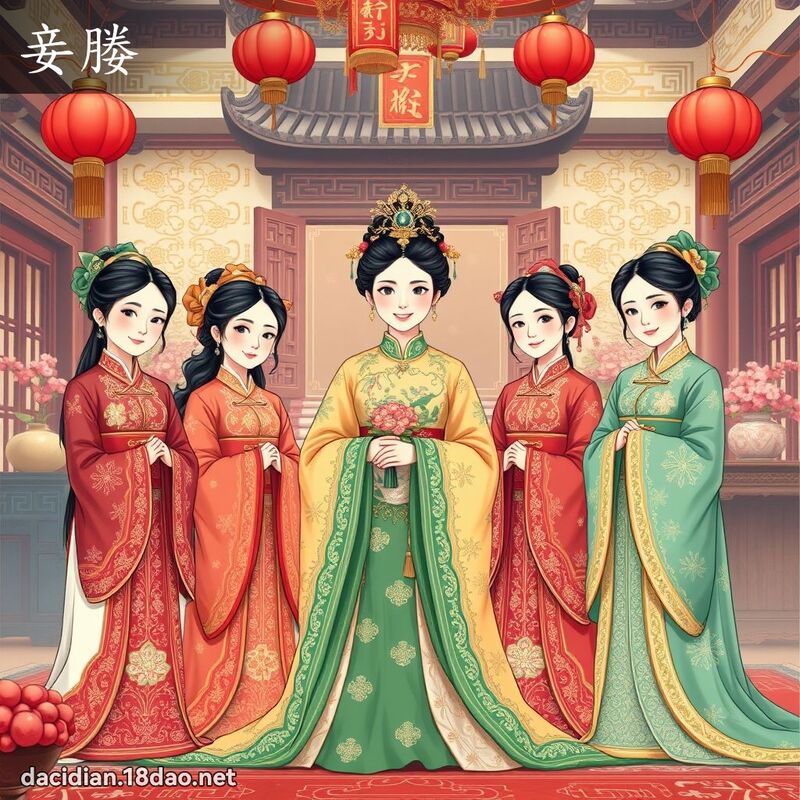 妾媵 - 国语大辞典配图