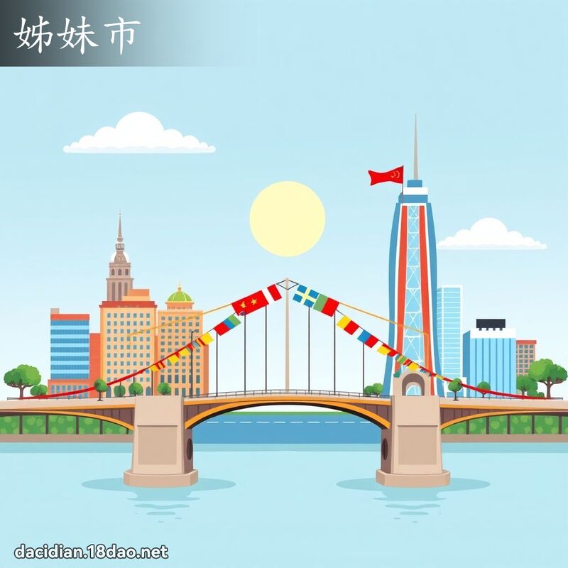 姊妹市 - 国语大辞典配图