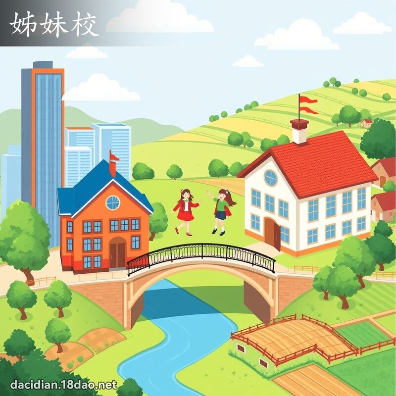 姊妹校 - 國語大辭典配圖