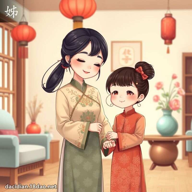 漢字: 姊 (多音字)
