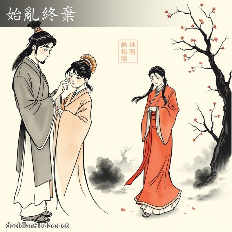 始亂終棄 - 國語大辭典配圖