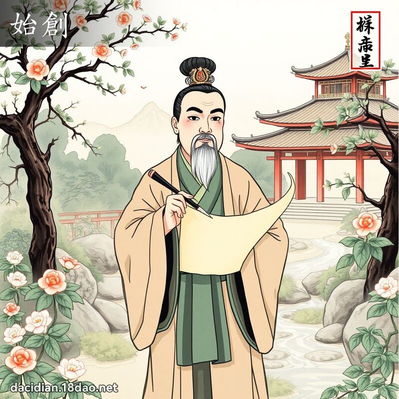 始创 - 国语大辞典配图