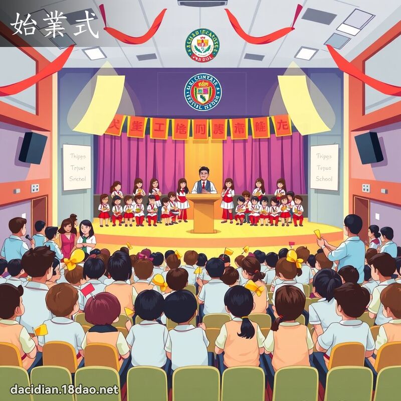 始業式 - 國語大辭典配圖