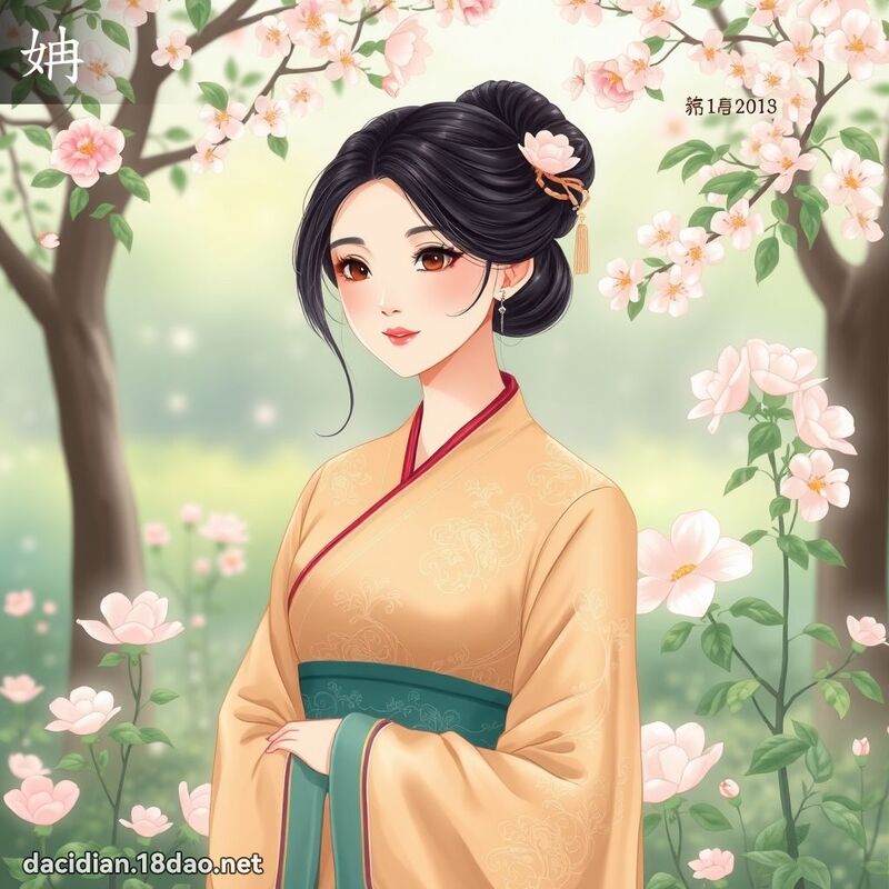 姌 - 国语大辞典配图