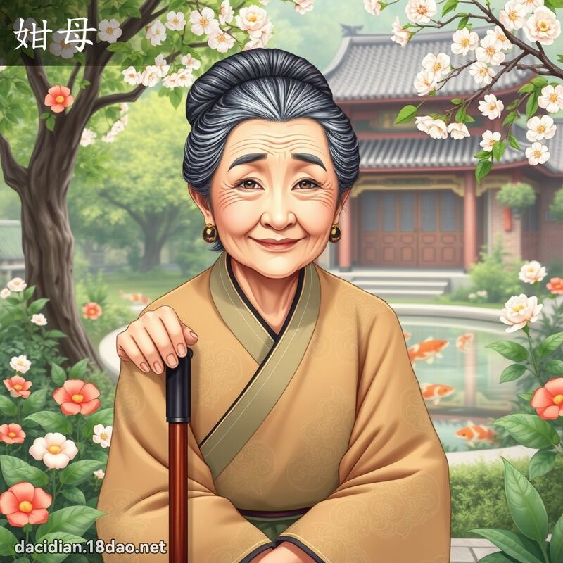 姏母 - 國語大辭典配圖