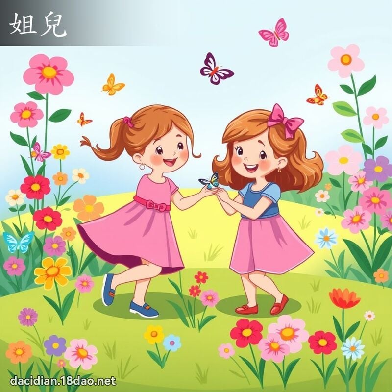 姐兒 - 國語大辭典配圖