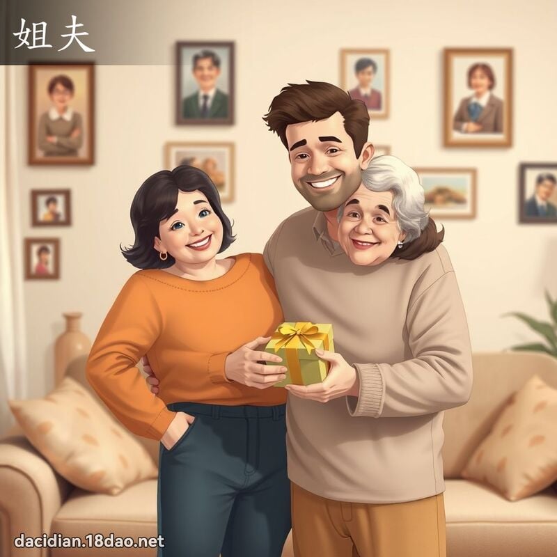 姐夫 - 国语大辞典配图