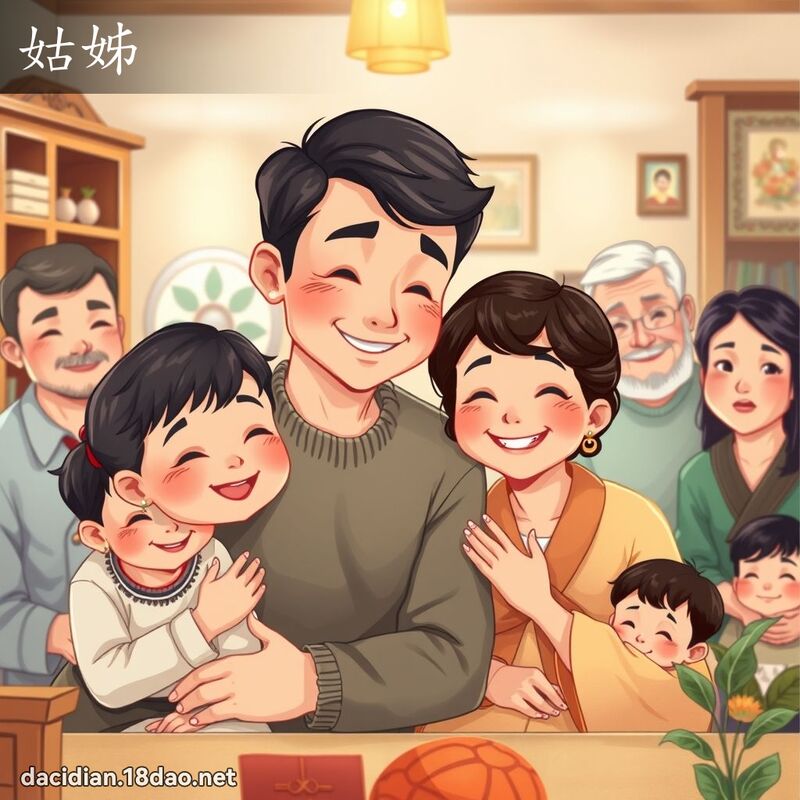 姑姊 - 國語大辭典配圖