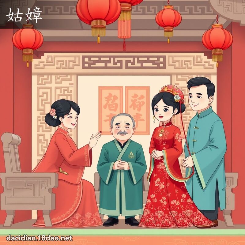 姑嫜 - 国语大辞典配图
