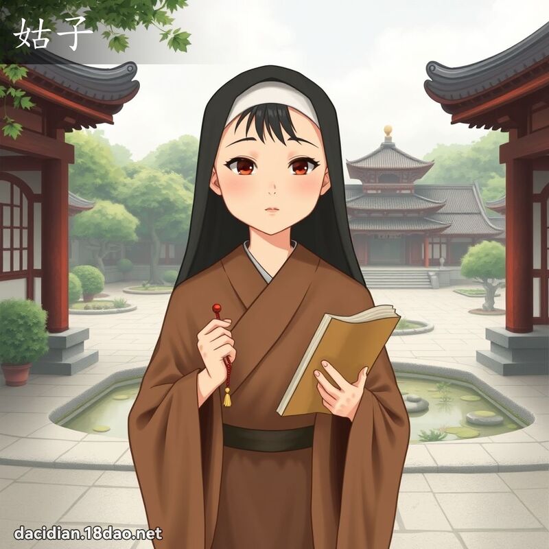 姑子 - 國語大辭典配圖