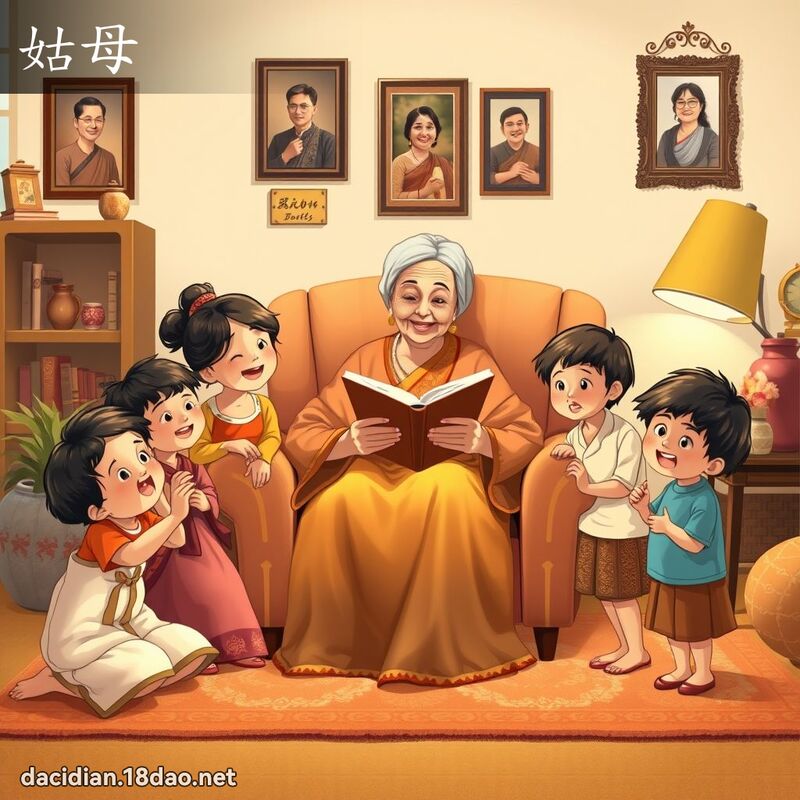姑母 - 国语大辞典配图