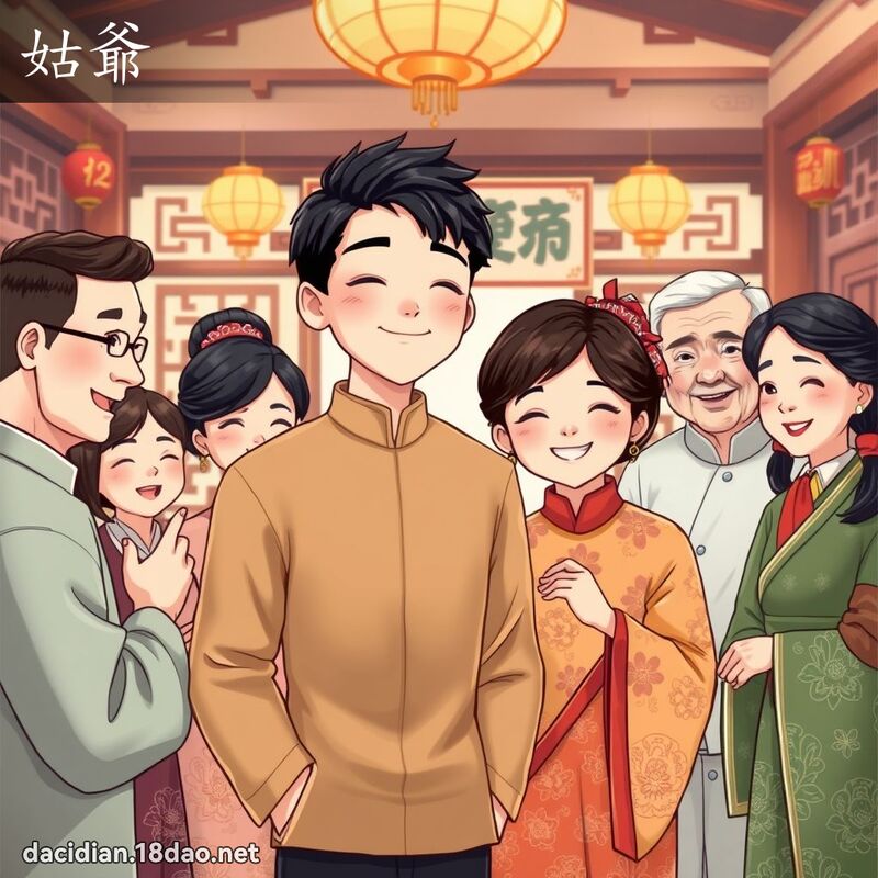 姑爺 - 國語大辭典配圖