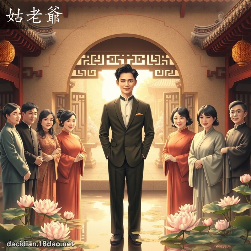 姑老爺 - 國語大辭典配圖