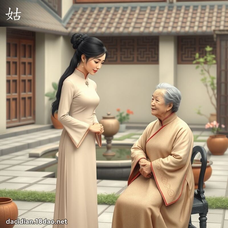 姑 - 國語大辭典配圖