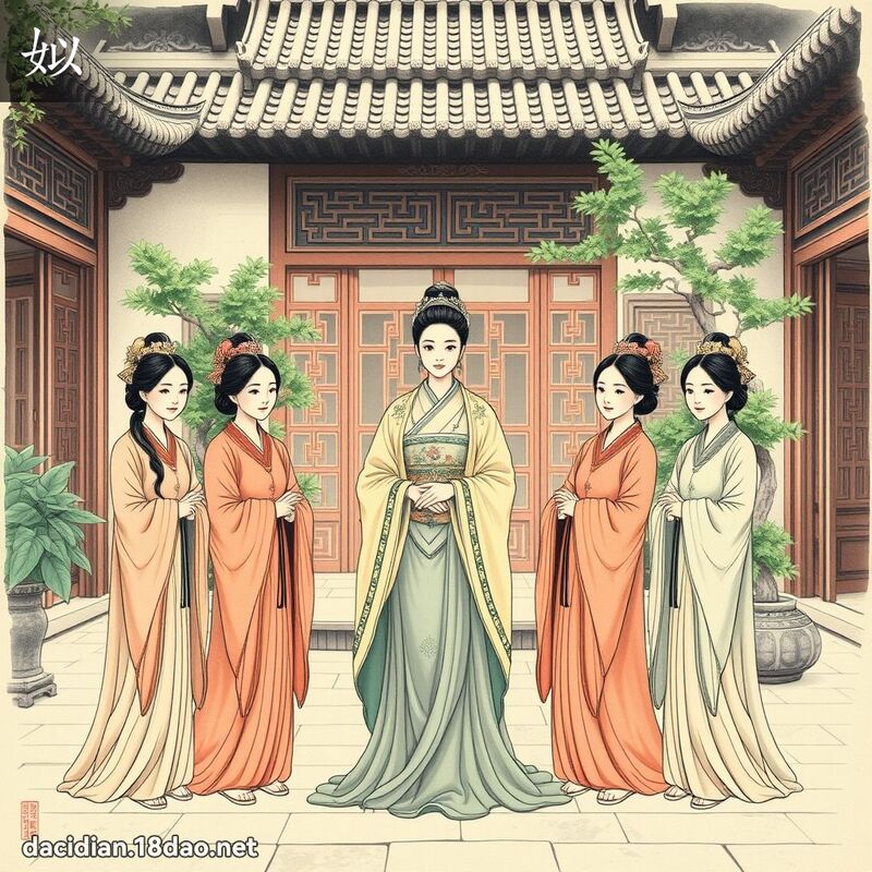 姒 - 国语大辞典配图