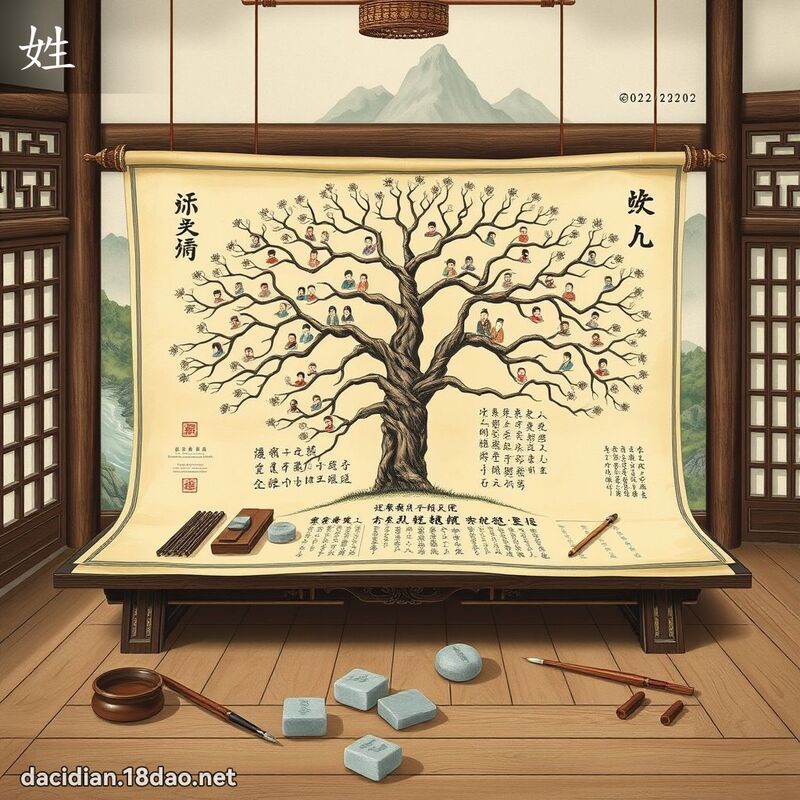 姓 - 國語大辭典配圖