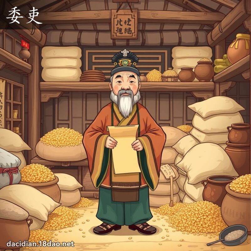 委吏 - 国语大辞典配图