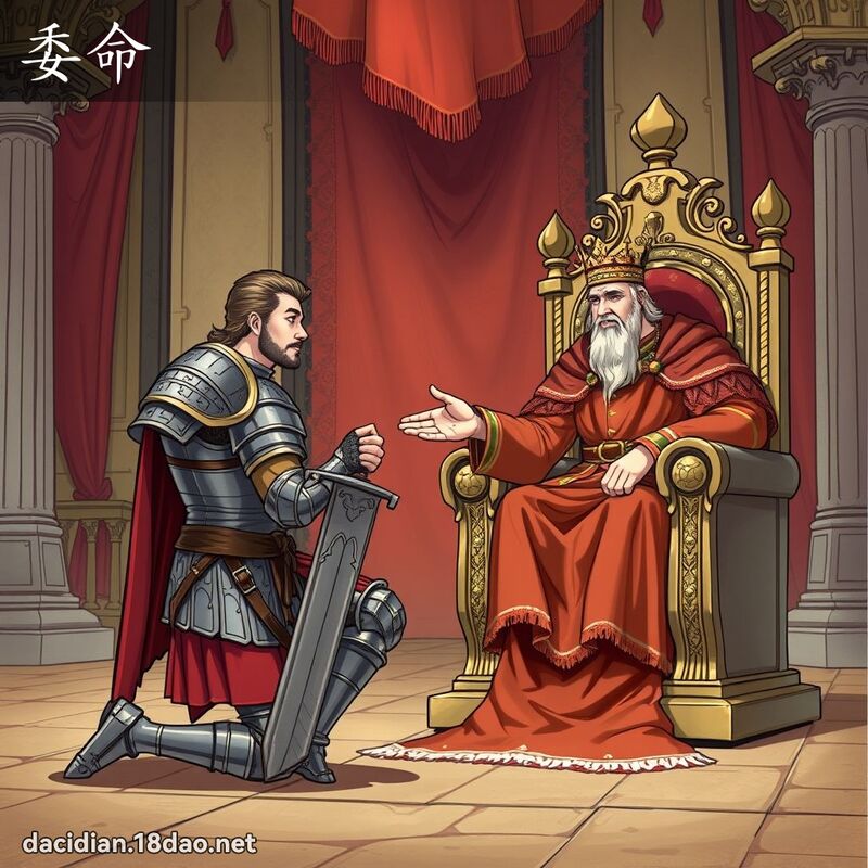 委命 - 國語大辭典配圖