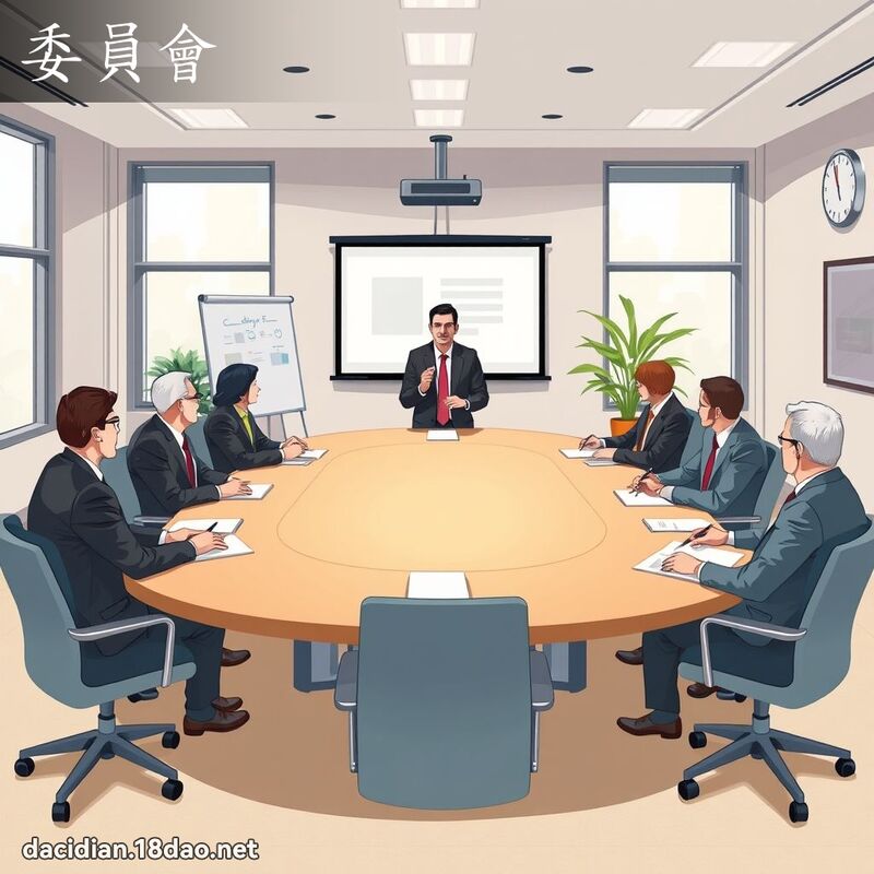 委员会 - 国语大辞典配图