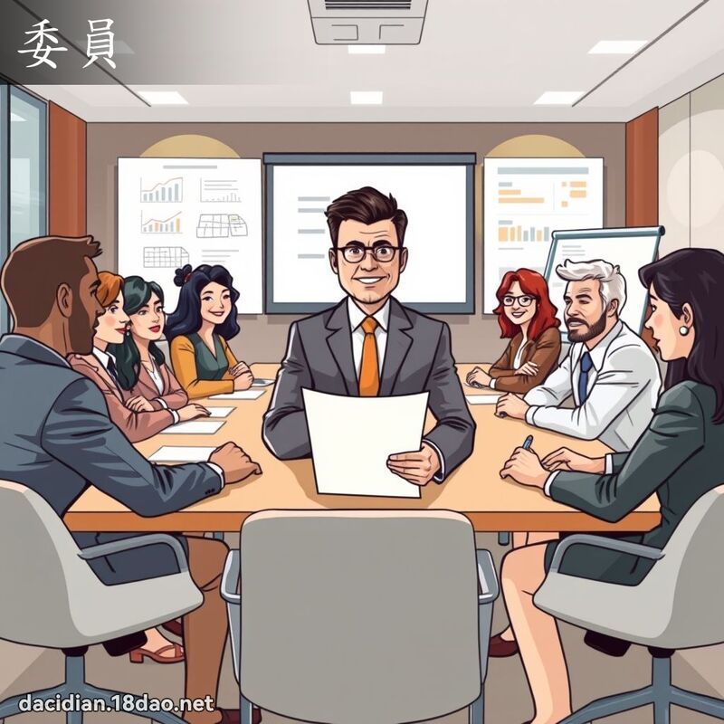 委員 - 國語大辭典配圖