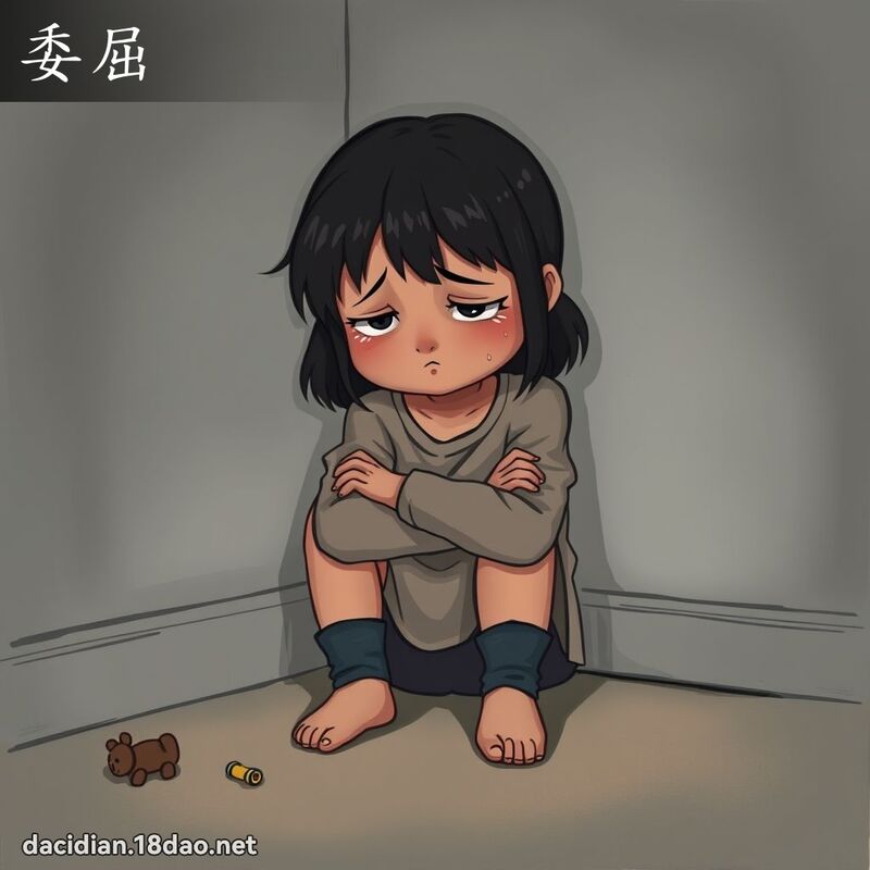 委屈 - 國語大辭典配圖